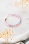 Heliophilia Silver Pulsera Multicolor con Colgante de Aleación de Latón y Cobre